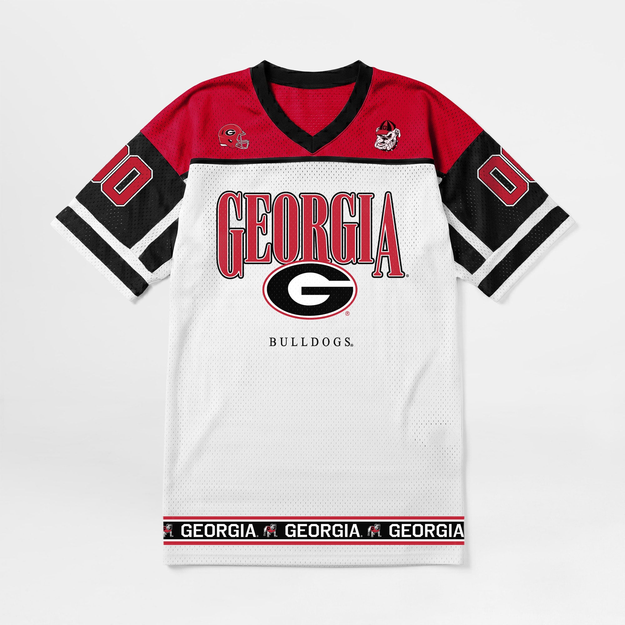 Robe-maillot Hustle Mode blanche Georgia Bulldogs pour femme, collection Gameday Couture