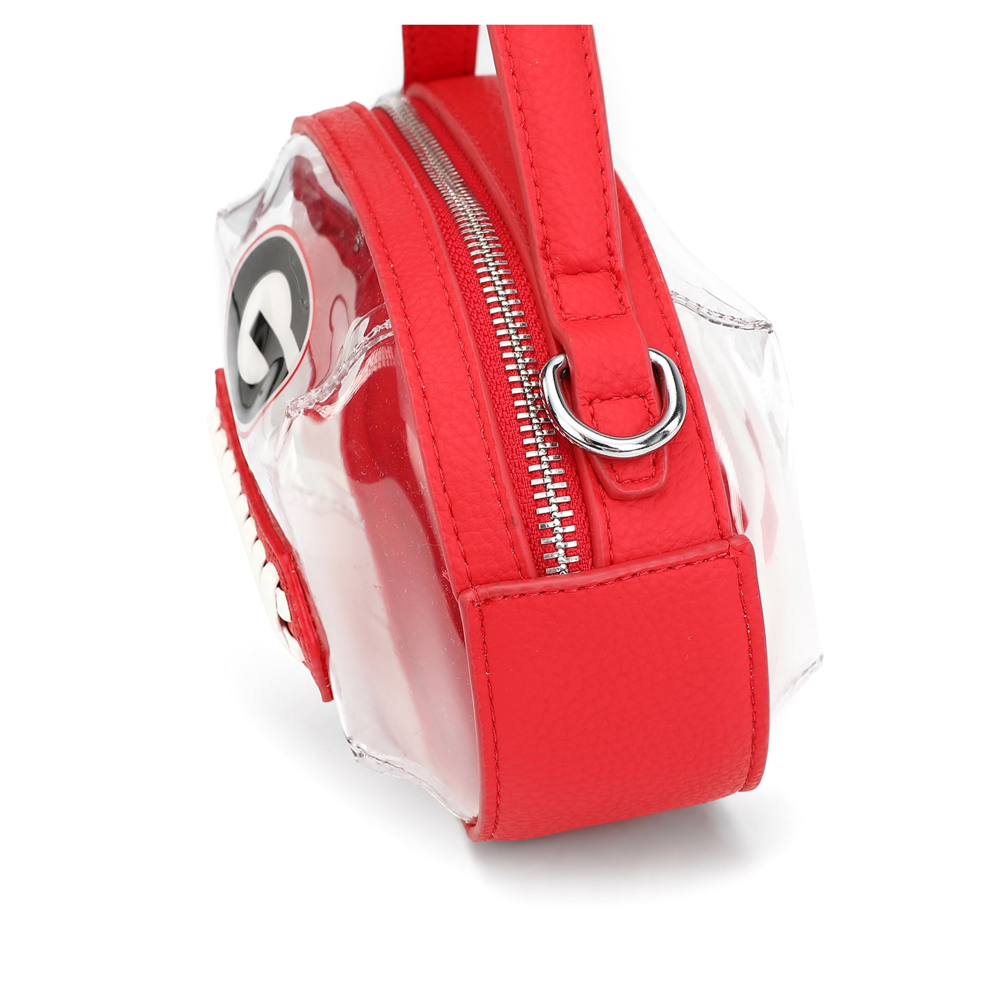 Sac bandoulière transparent Montana West pour femme, motif Georgia Bulldogs.