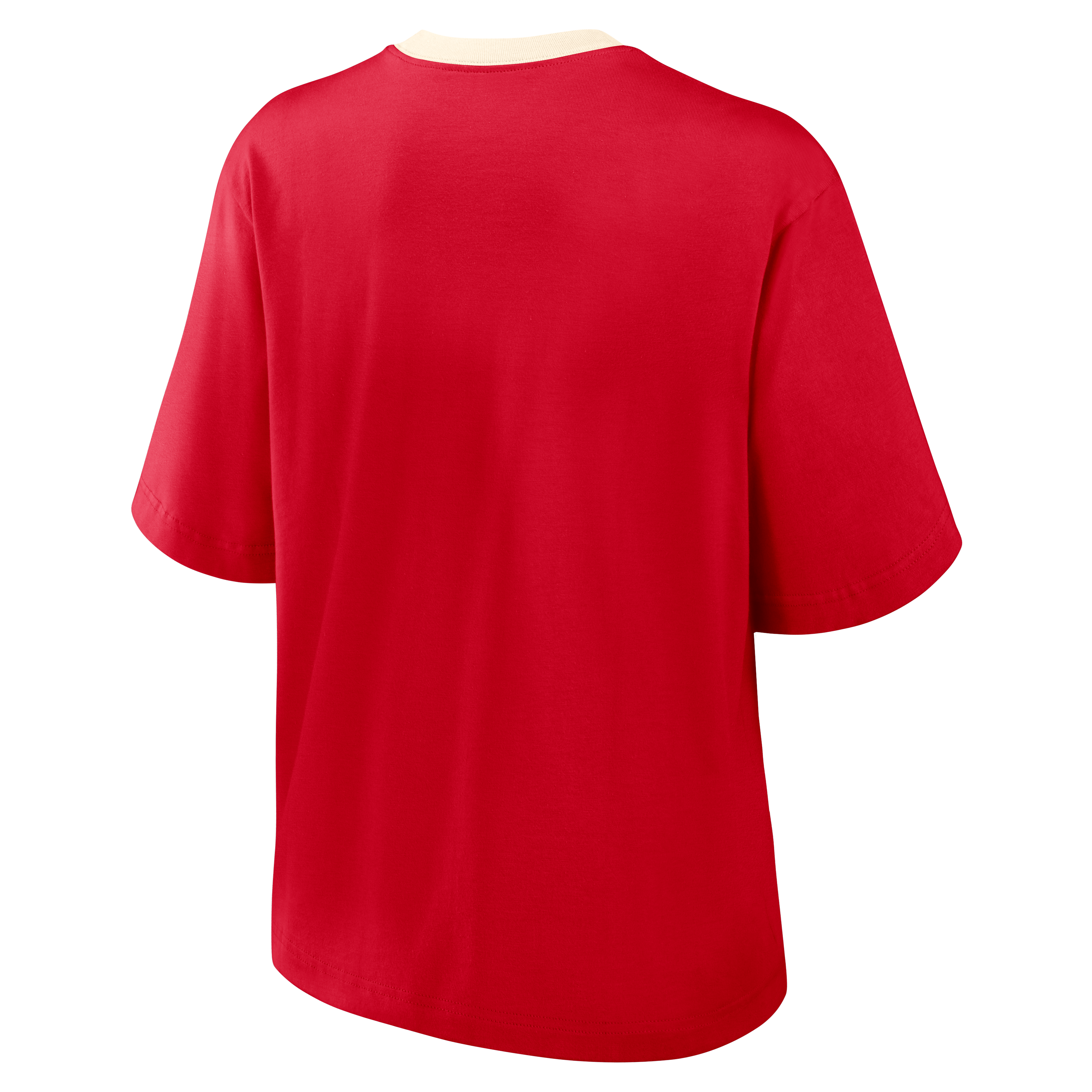 T-shirt Nike rouge Georgia Bulldogs Legacy Fight Song pour femme