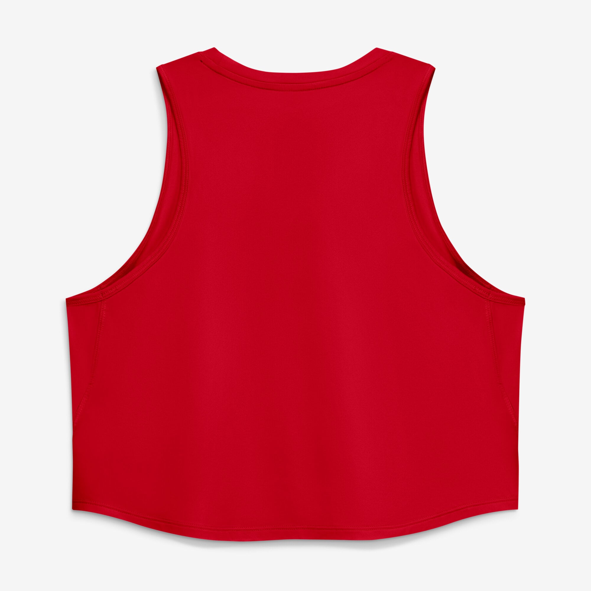 Women's Nike Red Georgia Bulldogs One Dri-FIT Cropped Tank Top
