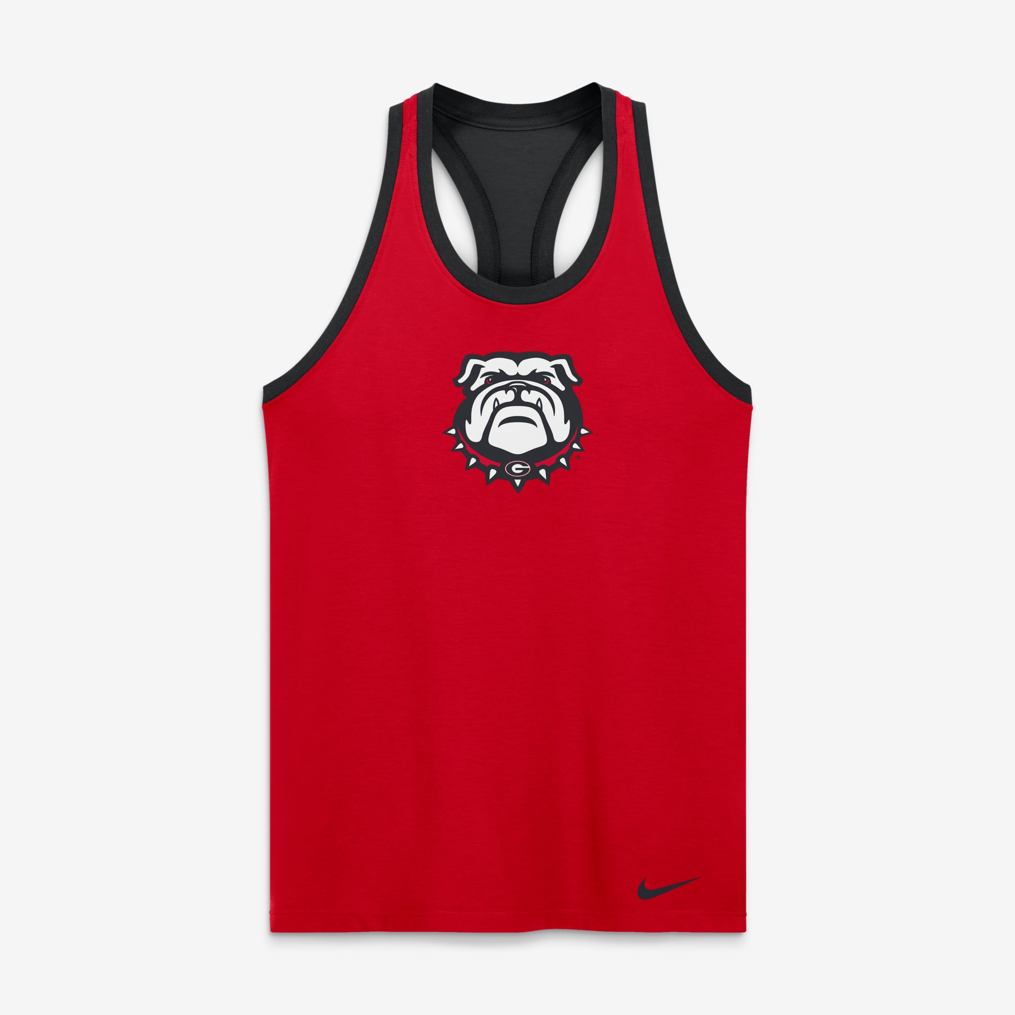 Women's Nike  Red Georgia Bulldogs Racerback Tank Top