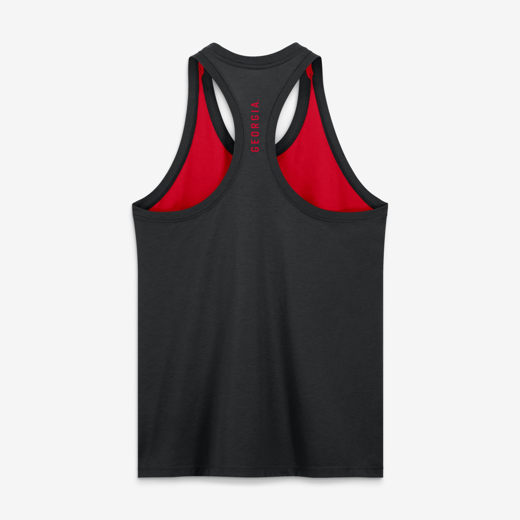 Women's Nike  Red Georgia Bulldogs Racerback Tank Top