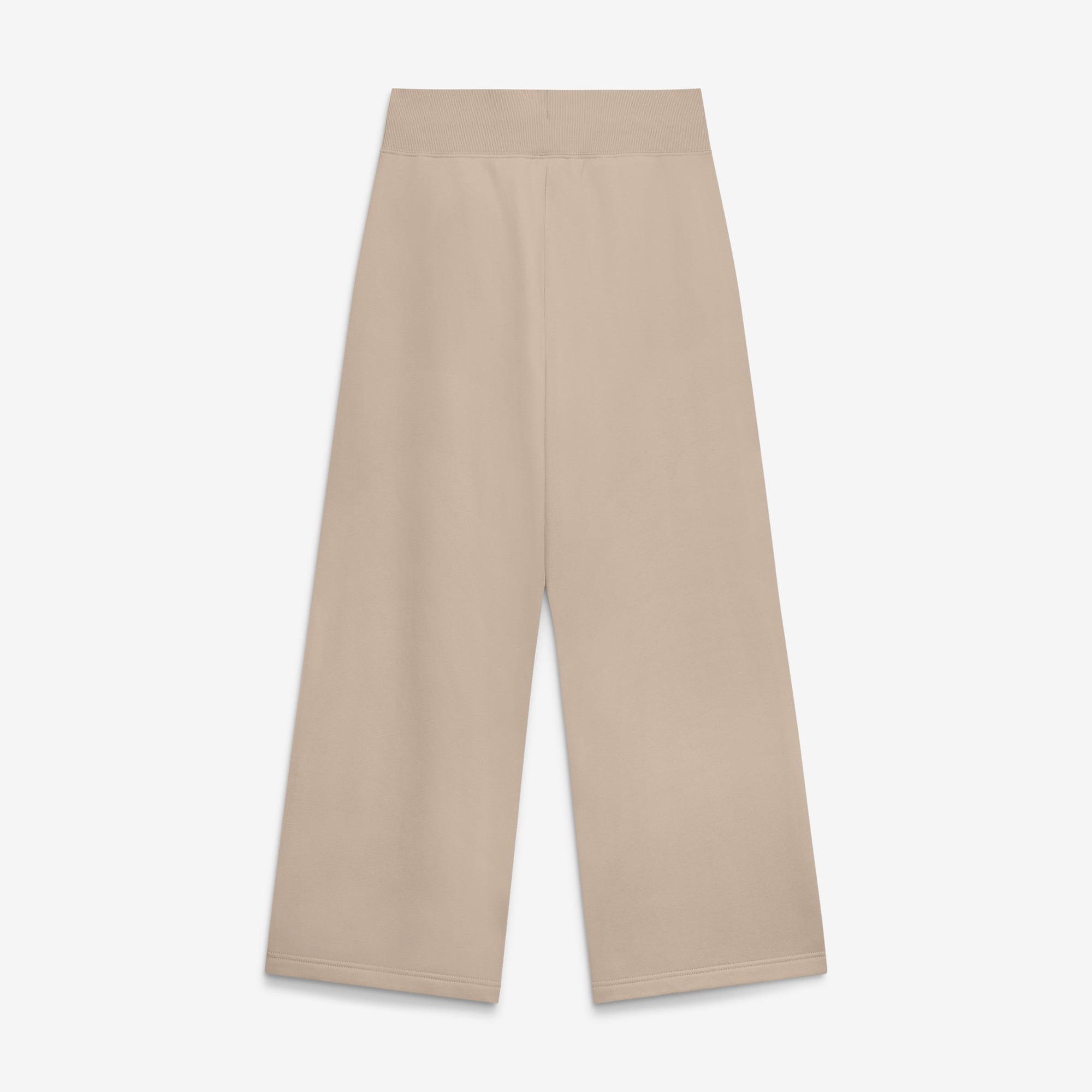 Women's Nike Tan Georgia Bulldogs Neutral Stance Collection Phoenix Fleece Wide-Leg Sweatpants