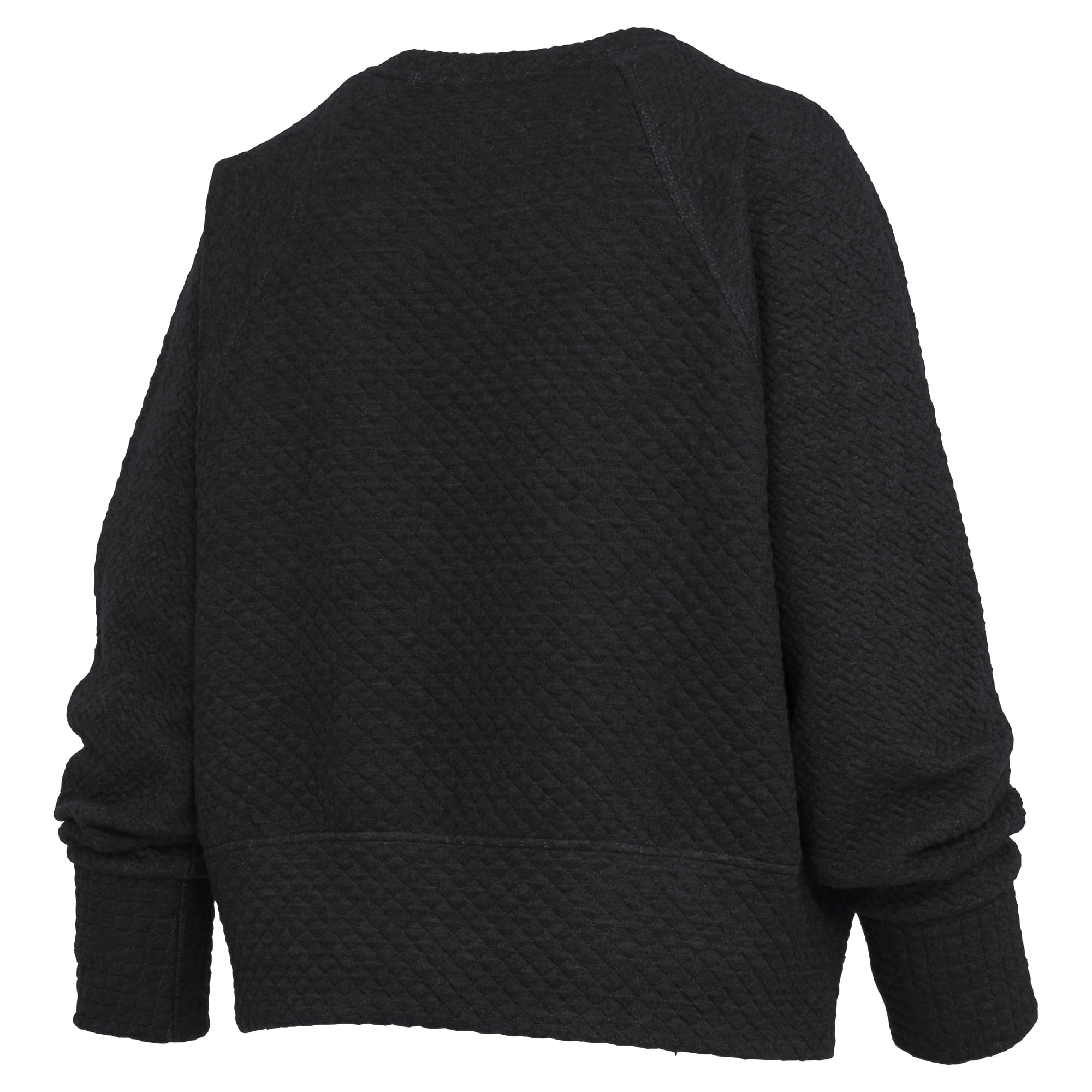 Sweat-shirt matelassé Black Georgia Bulldogs Champagne Nova pour femme de Pressbox