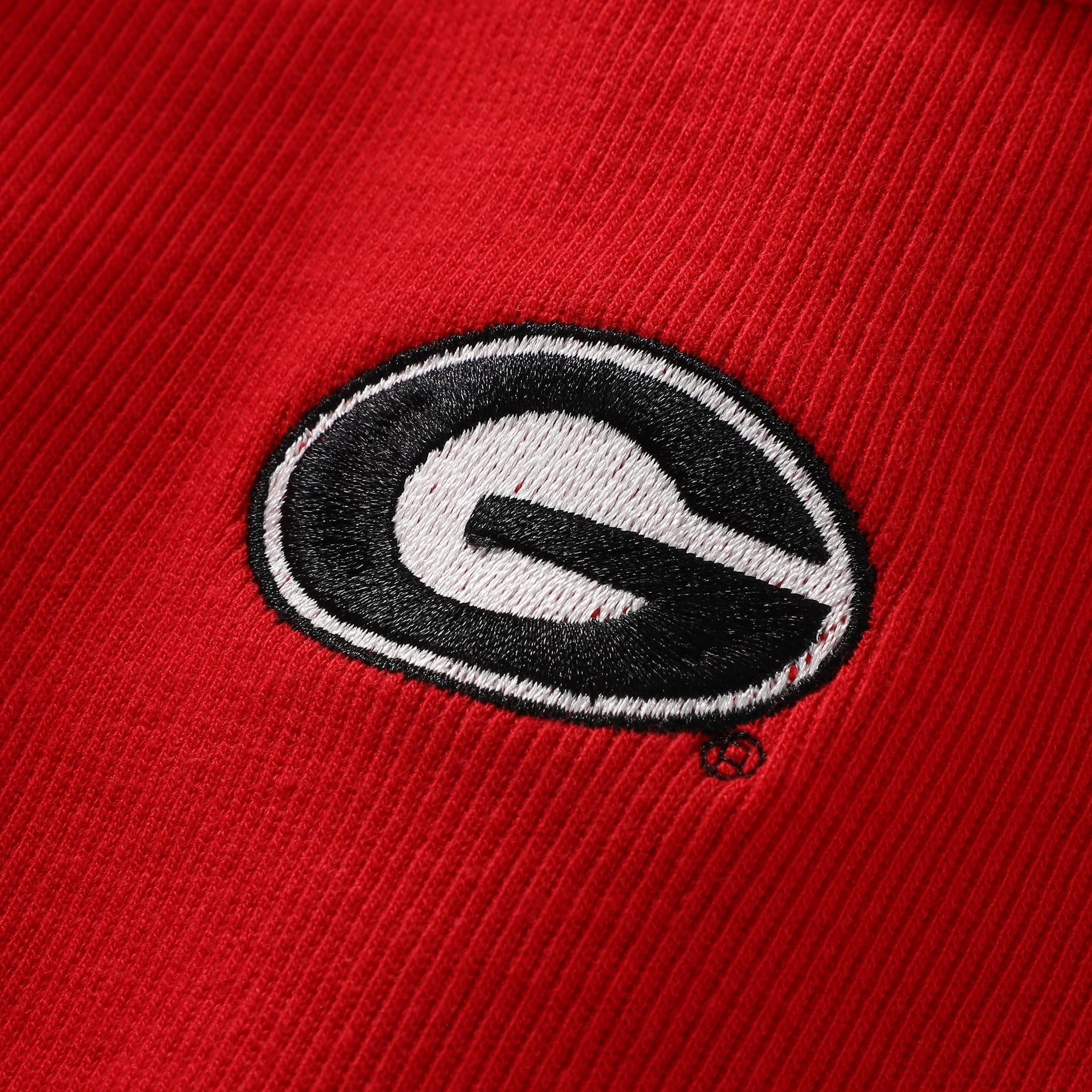 Débardeur côtelé ZooZatz rouge Georgia Bulldogs pour femme