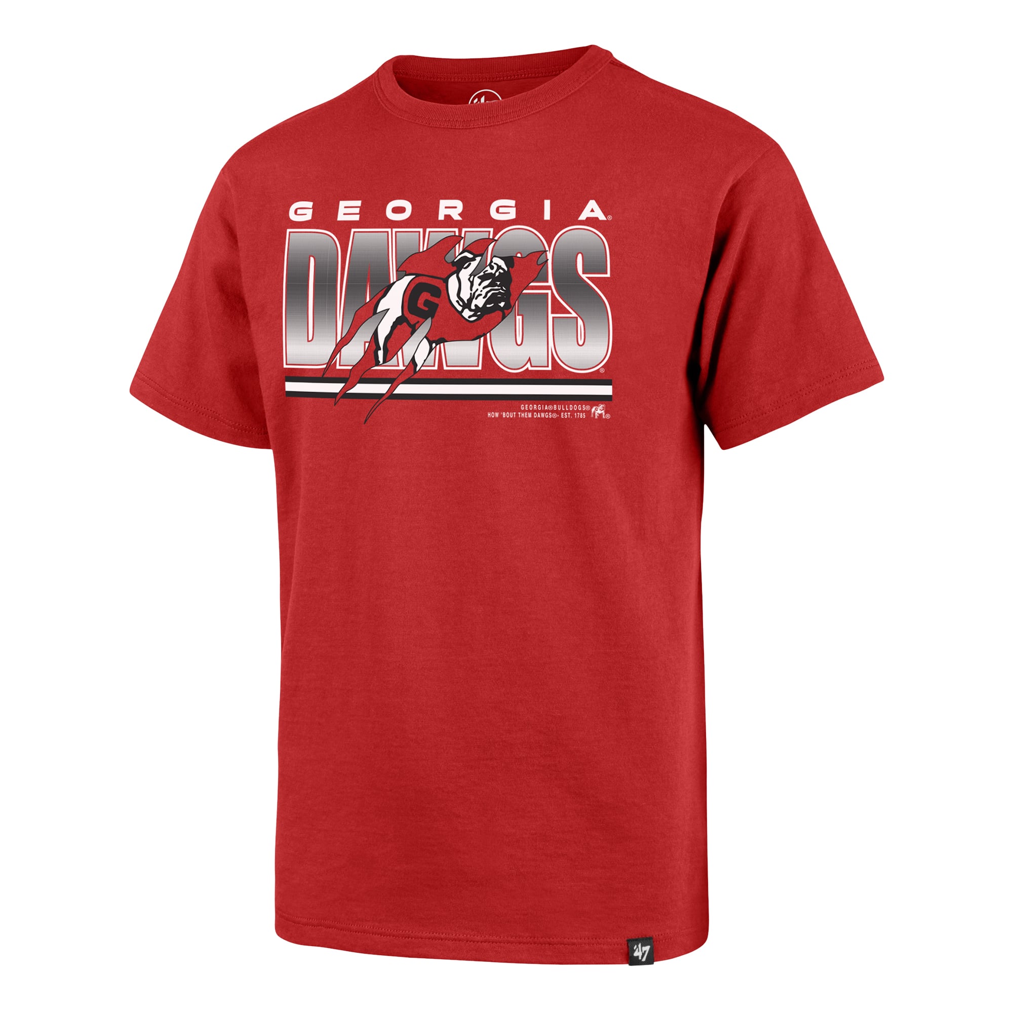 T-shirt enfant '47 Red Georgia Bulldogs Thunder Rip Franklin