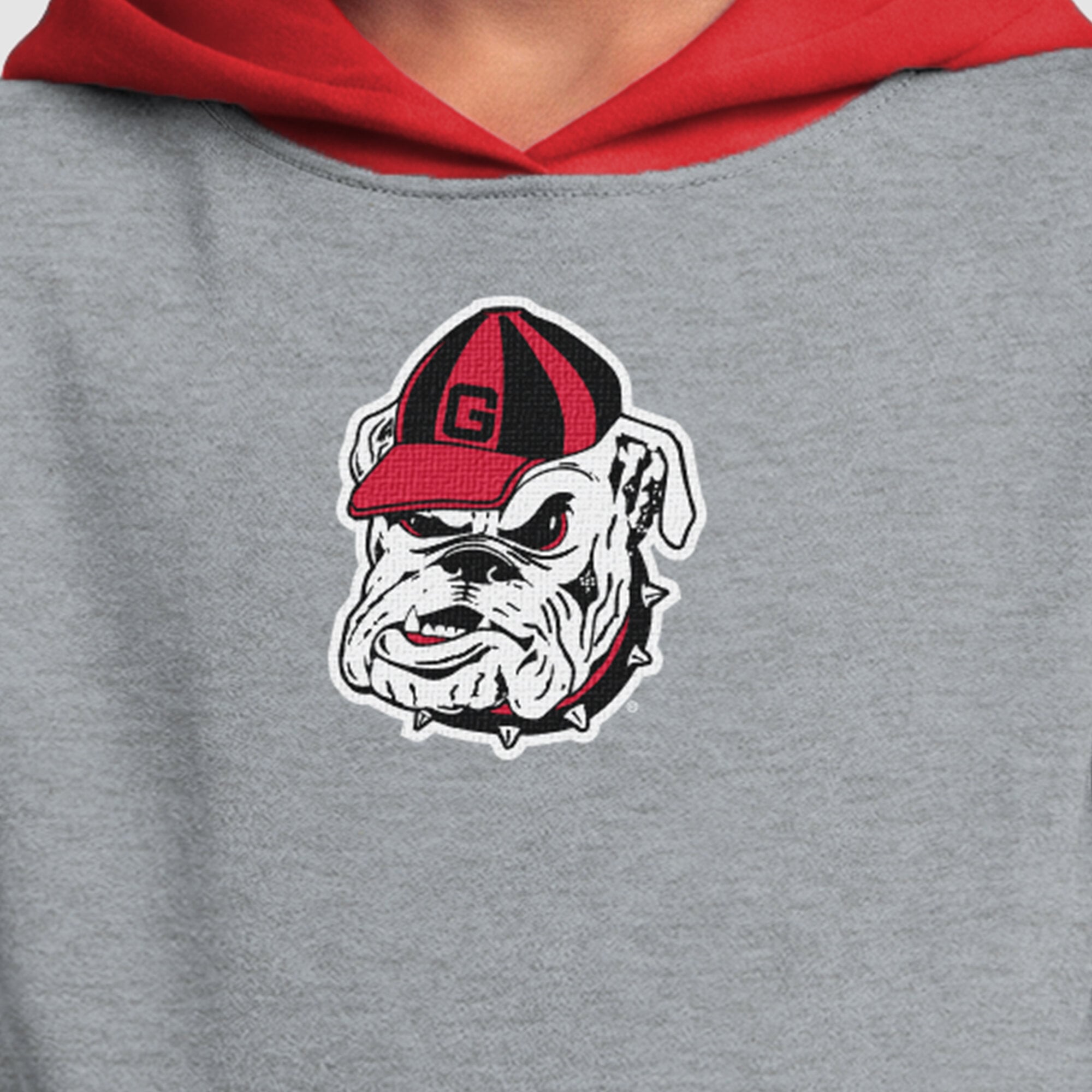 Sweat à capuche polaire rouge Georgia Bulldogs, champion de jeunesse