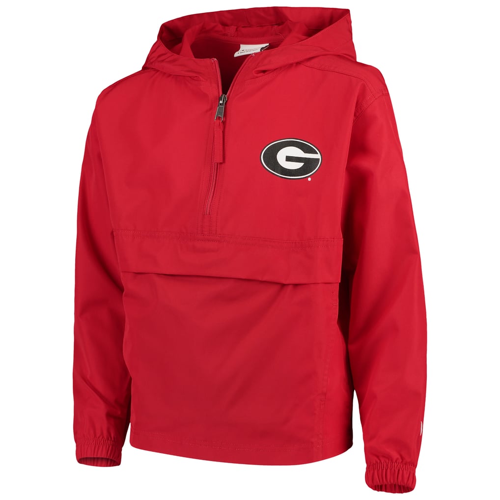 Georgia Bulldogs Champion Youth Pack & Go Windbreaker Jacket - Red