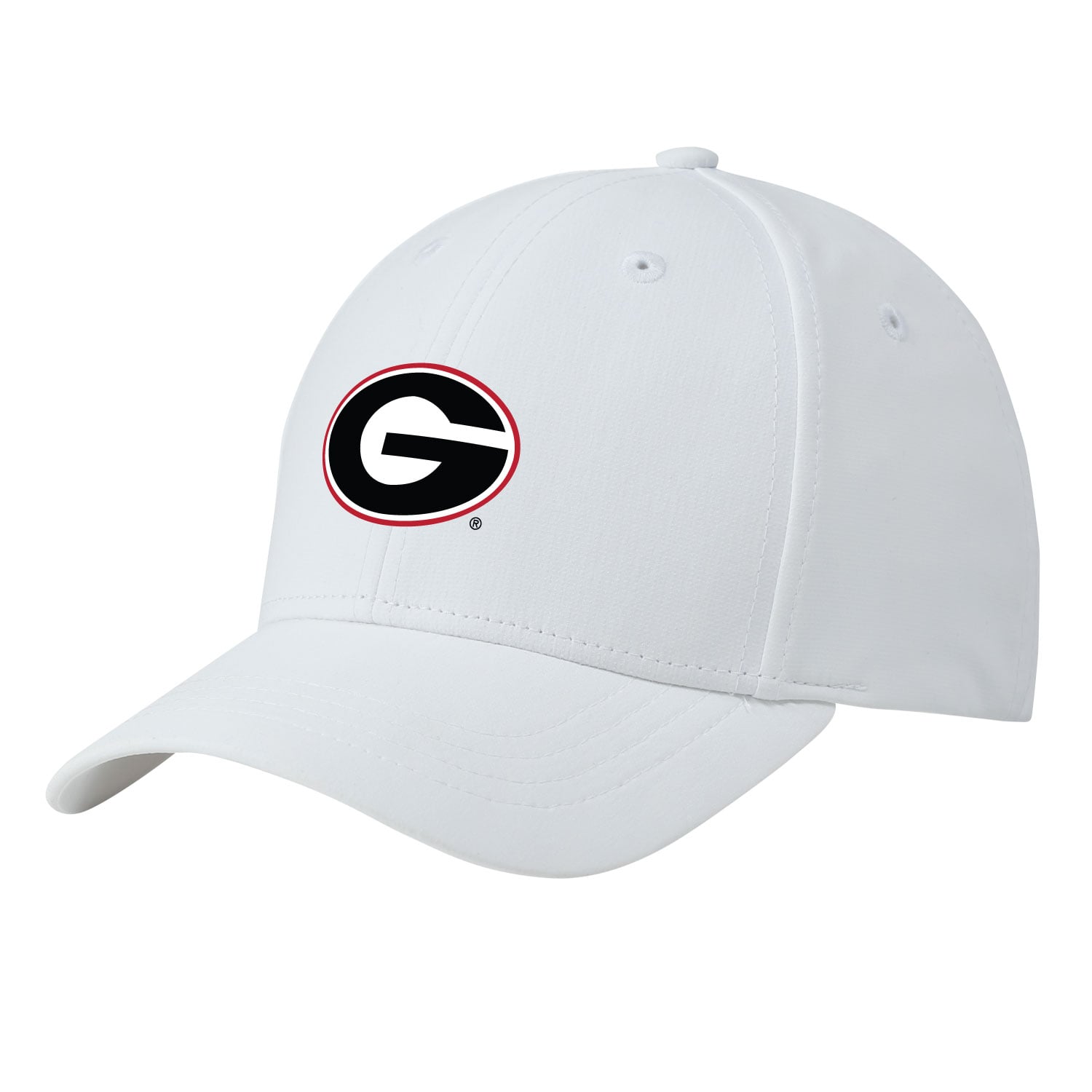 Youth Garb White Georgia Bulldogs Tyler Adjustable Hat