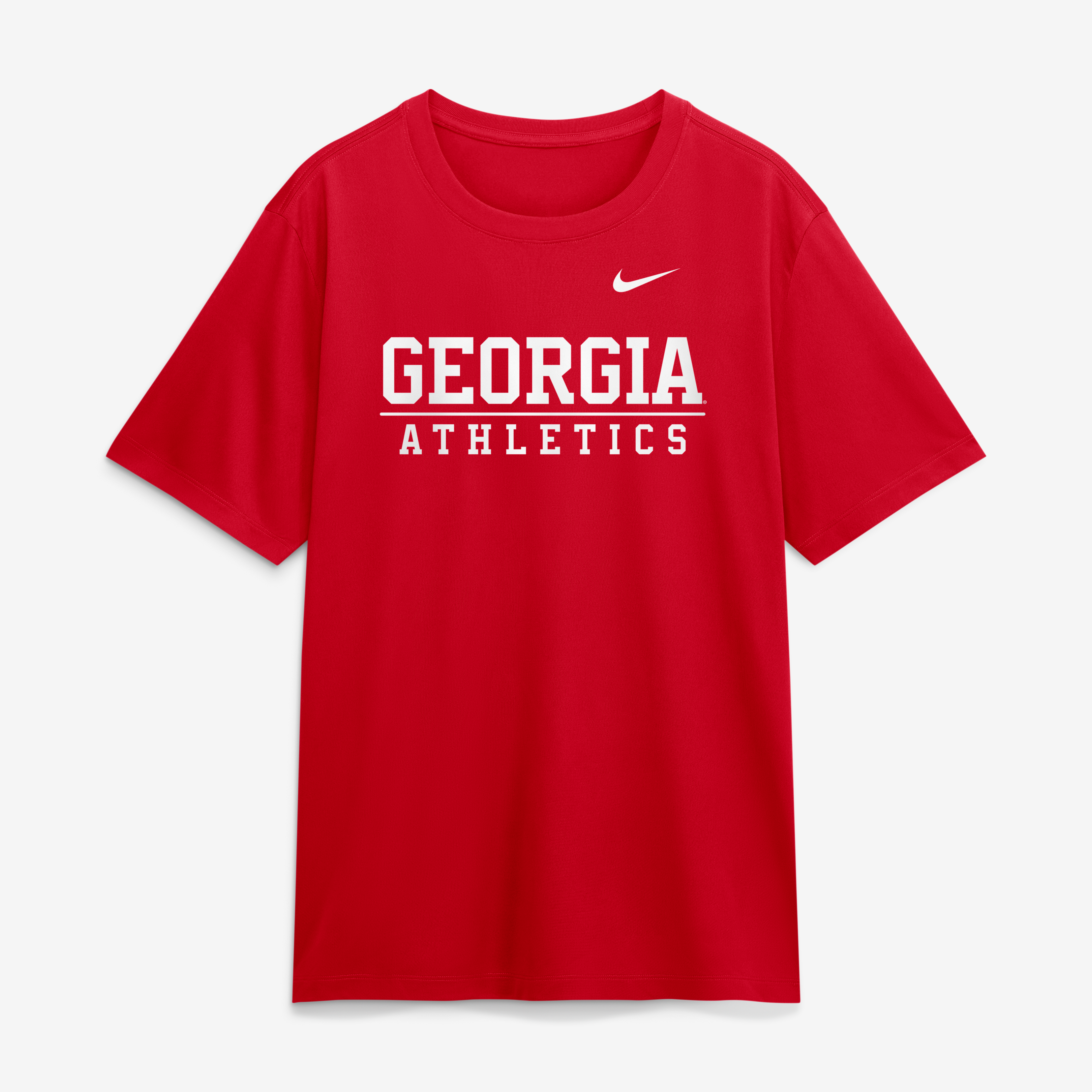 T-shirt Nike Legend Dri-FIT rouge Georgia Bulldogs pour jeunes