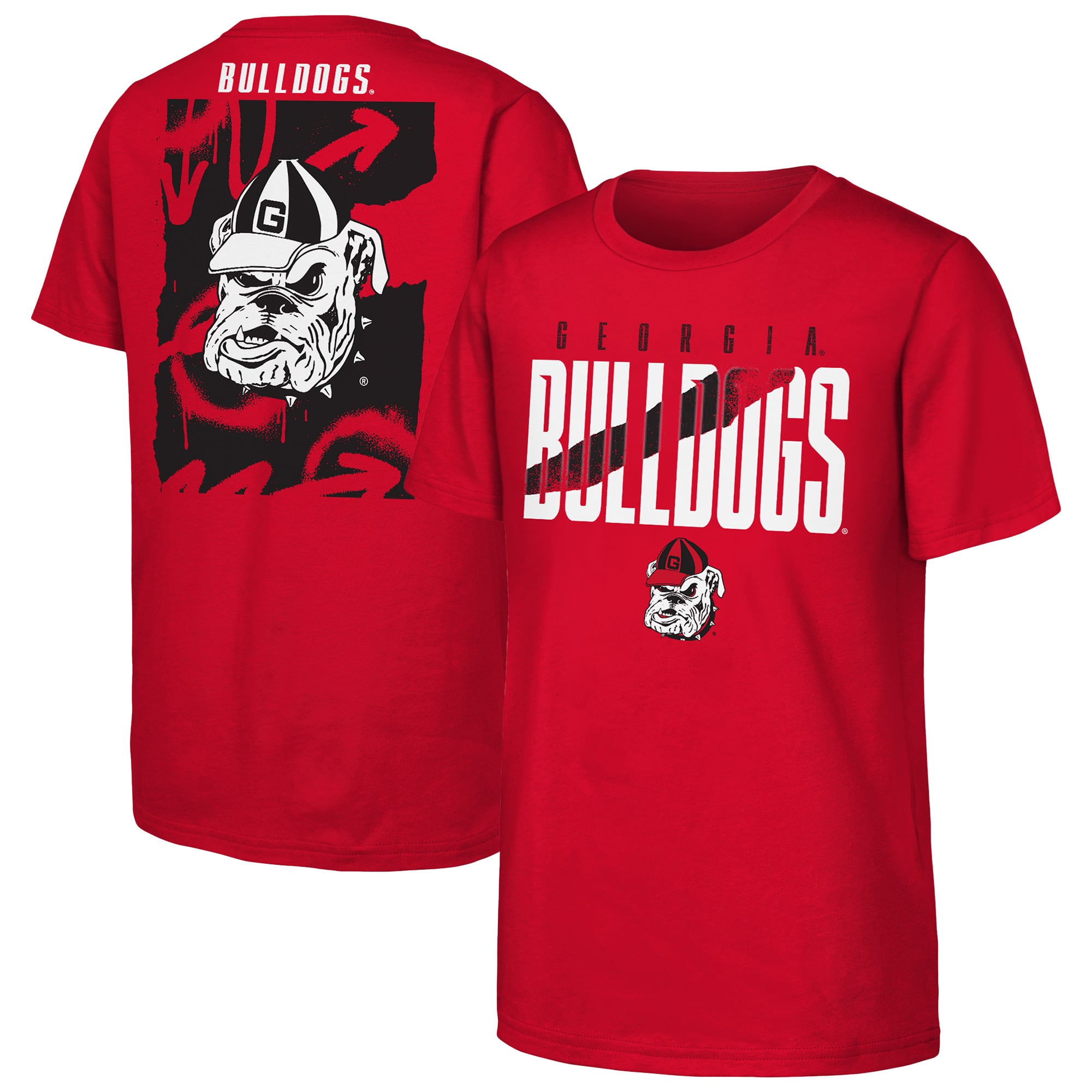 T-shirt Outerstuff rouge Georgia Bulldogs pour jeunes