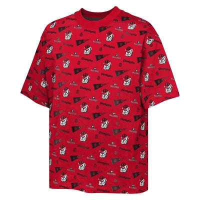 Georgia Bulldogs Outerstuff Youth Scramble All Over Print T-Shirt - Red
