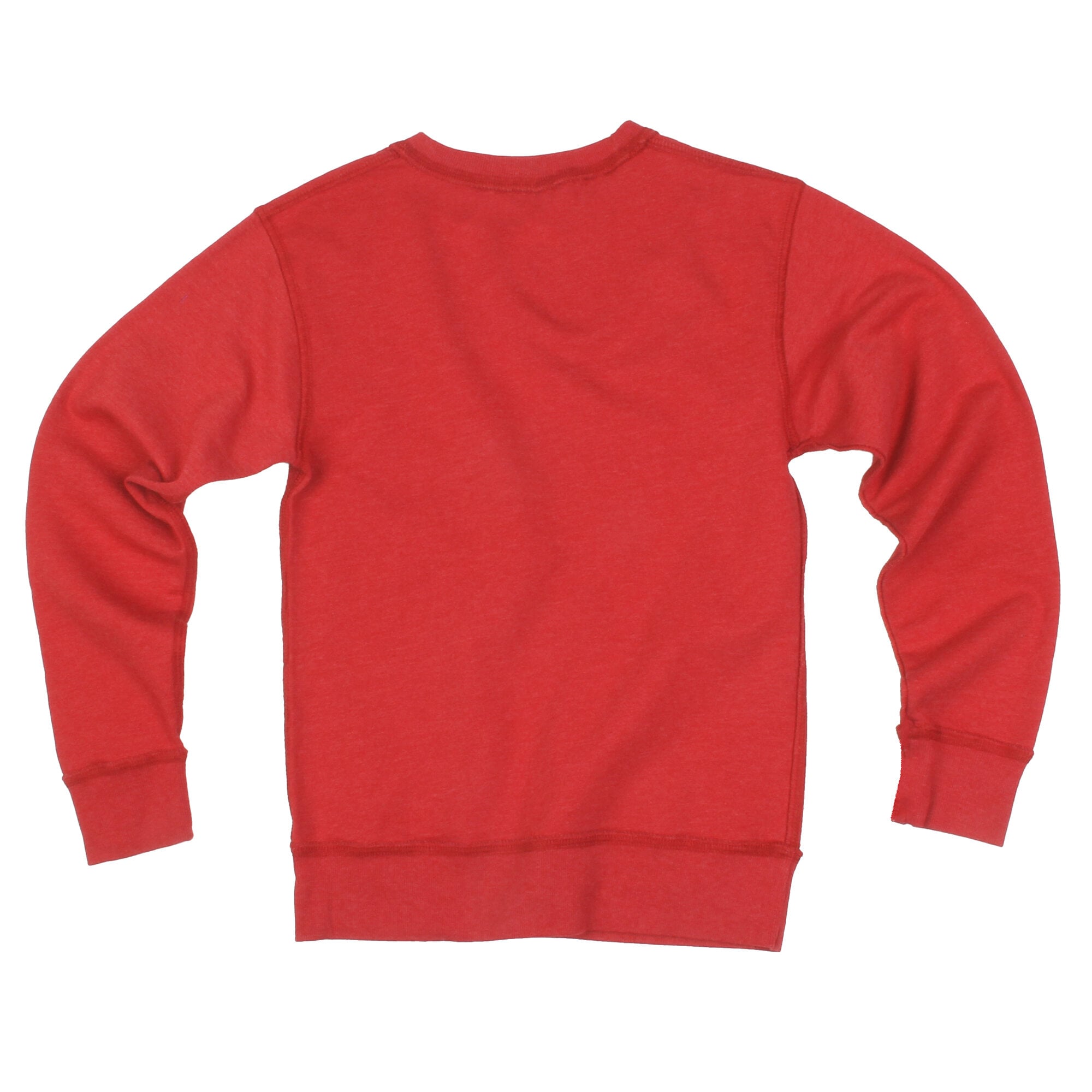 Youth Wes & Willy Red Georgia Bulldogs Reversible Sweatshirt