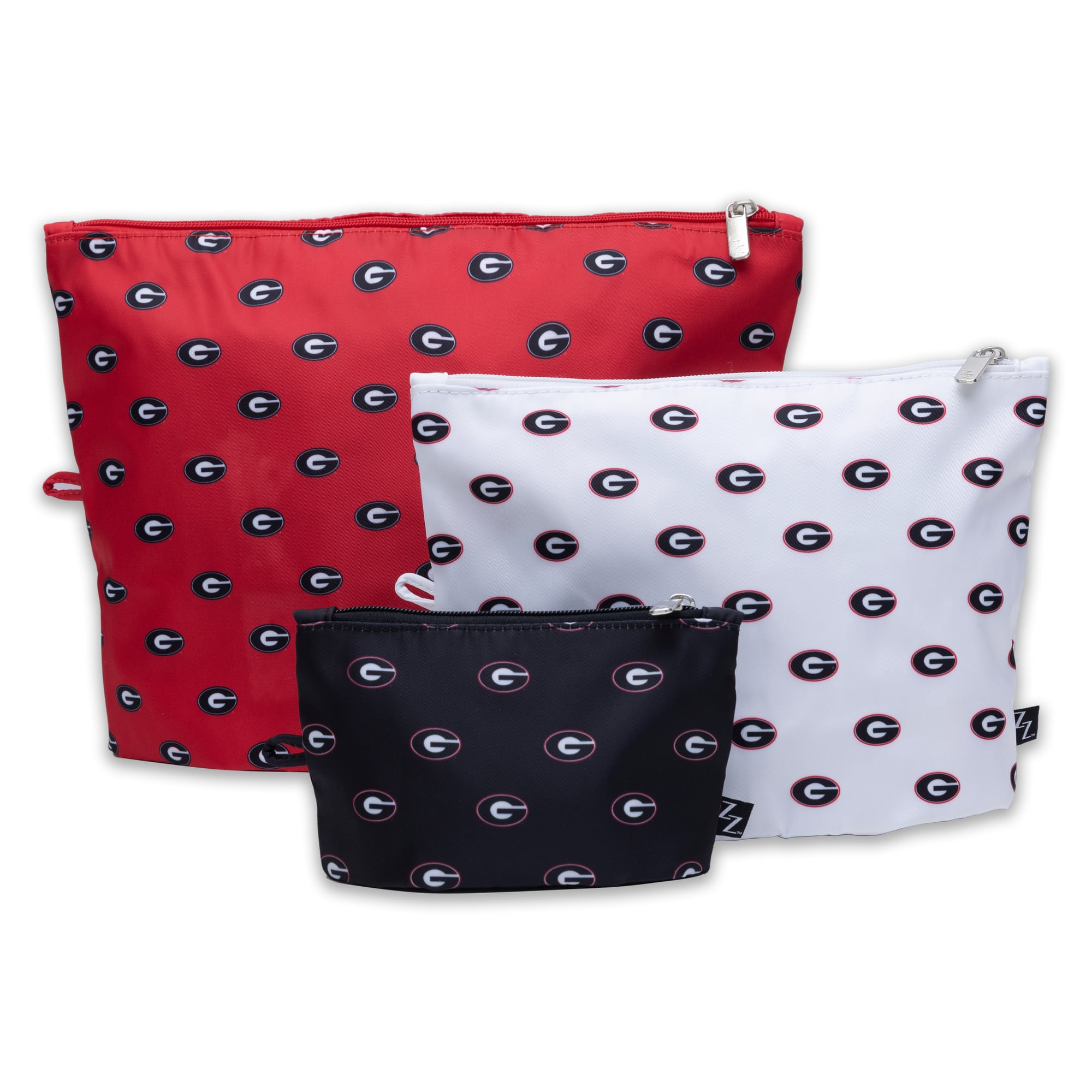 Ensemble de 3 pochettes ZooZatz Georgia Bulldogs