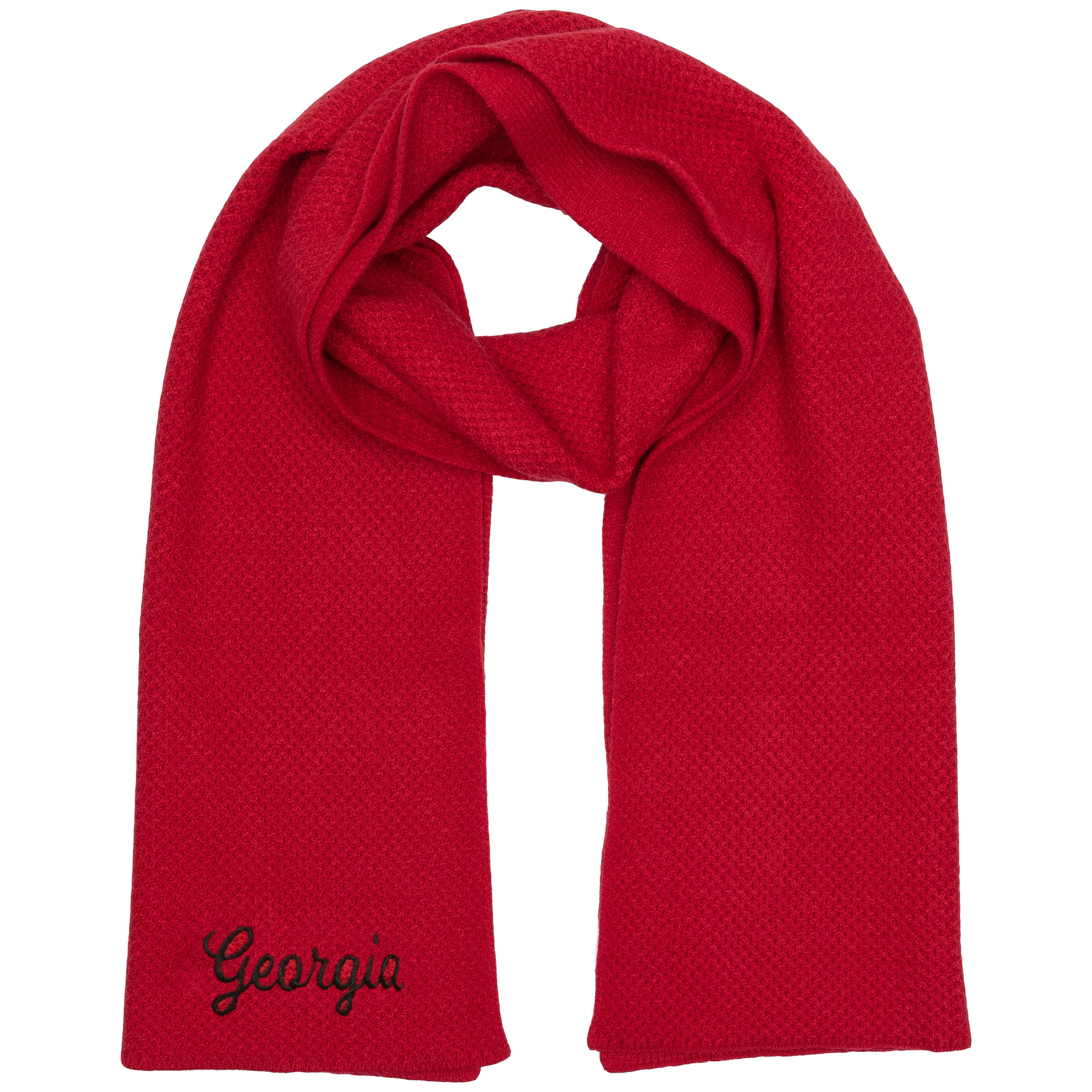 Écharpe en tricot tendance ZooZatz Red Georgia Bulldogs