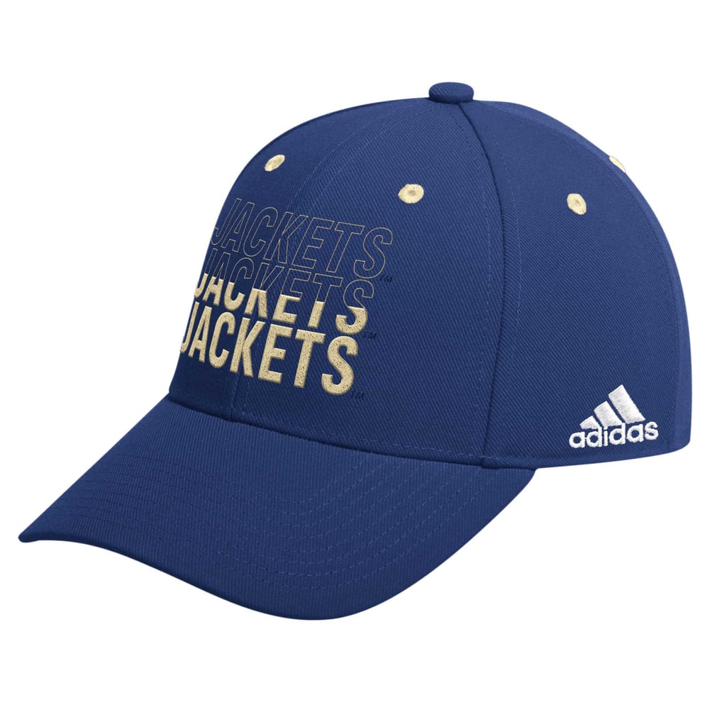 Georgia Tech Yellow Jackets adidas Seasonal Half Font Adjustable Hat - Navy