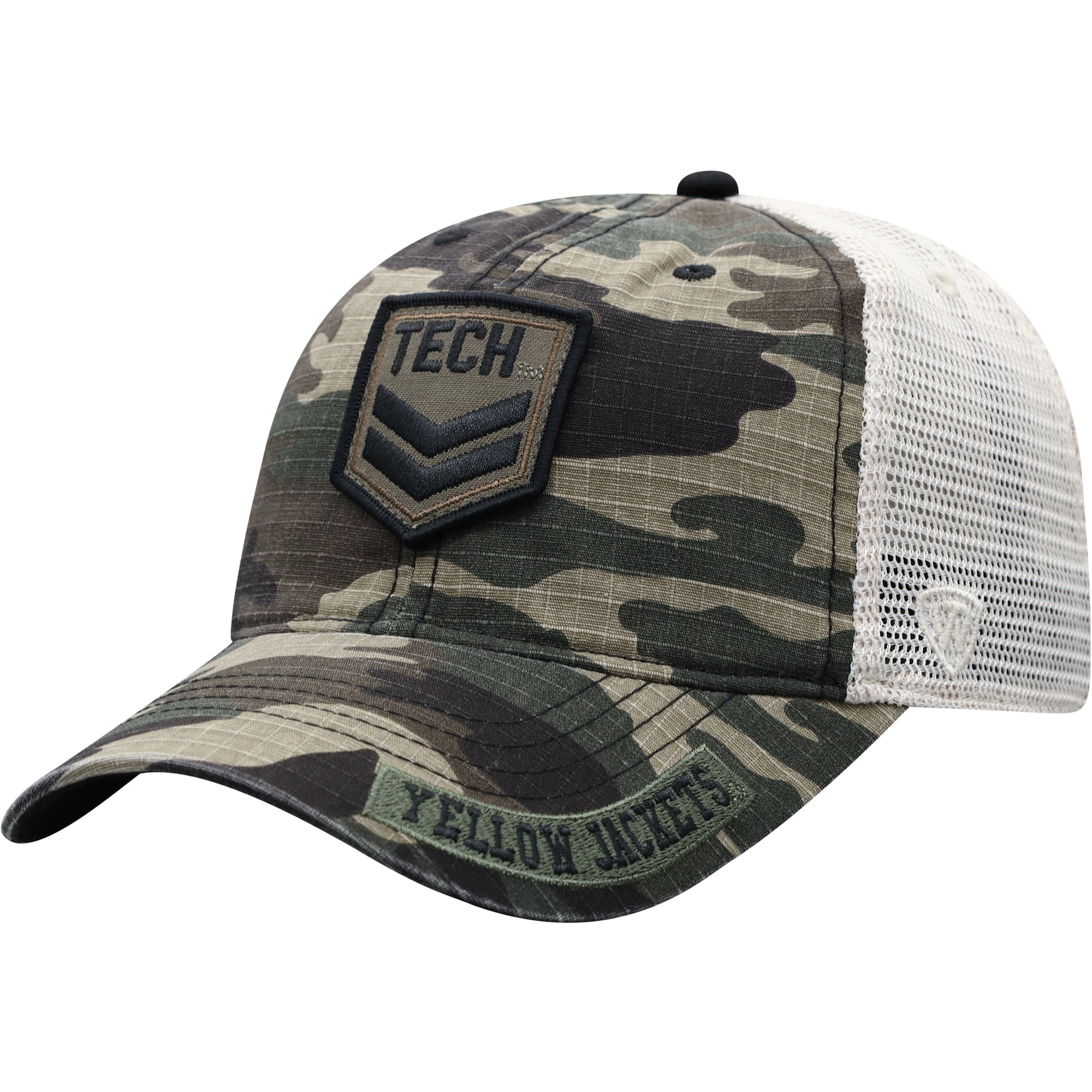 Men's Top of the World Camo/Cream Georgia Tech Yellow Jackets OHT ...