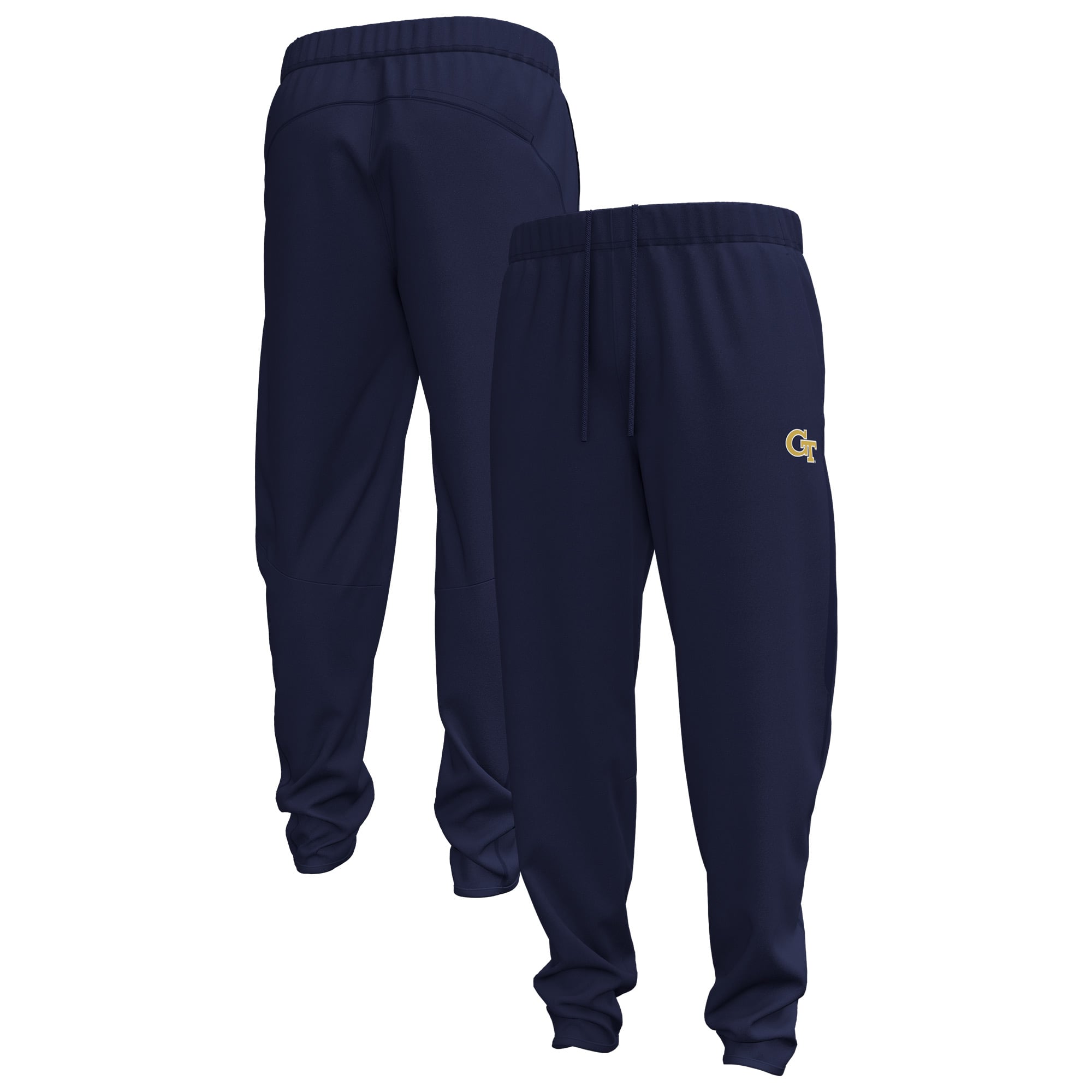 Pantalon polaire Under Armour bleu marine Georgia Tech Yellow Jackets 2026 Sideline Unstoppable pour homme