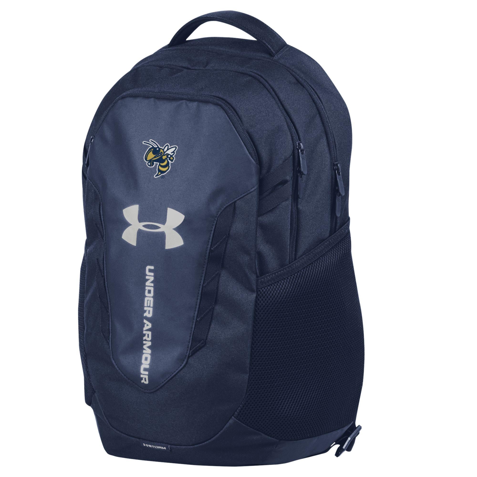 Sac à dos Under Armour Hustle bleu marine Georgia Tech Yellow Jackets