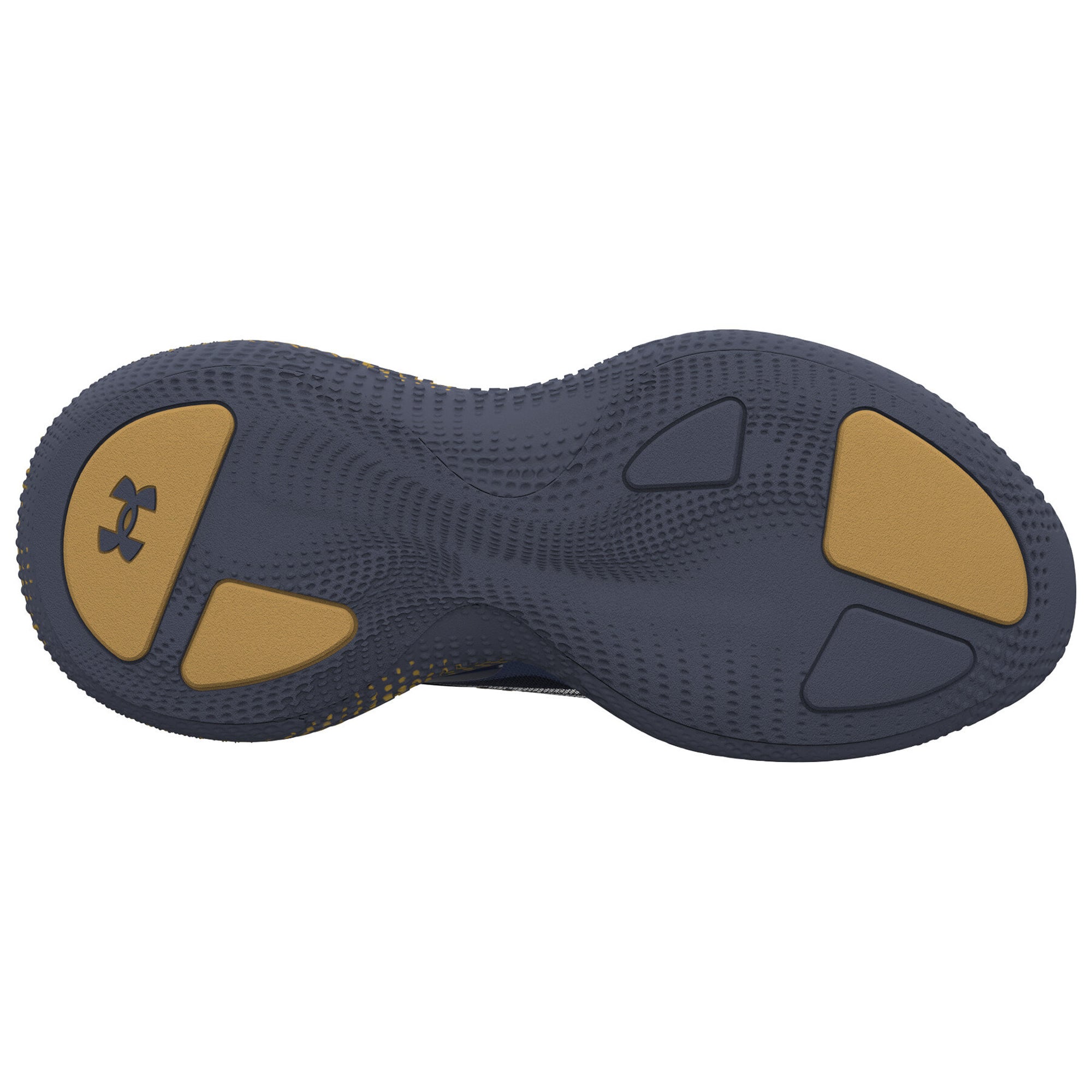 Baskets unisexes Under Armour Echo SlipSpeed ​​Team, bleu marine, Georgia Tech Yellow Jackets