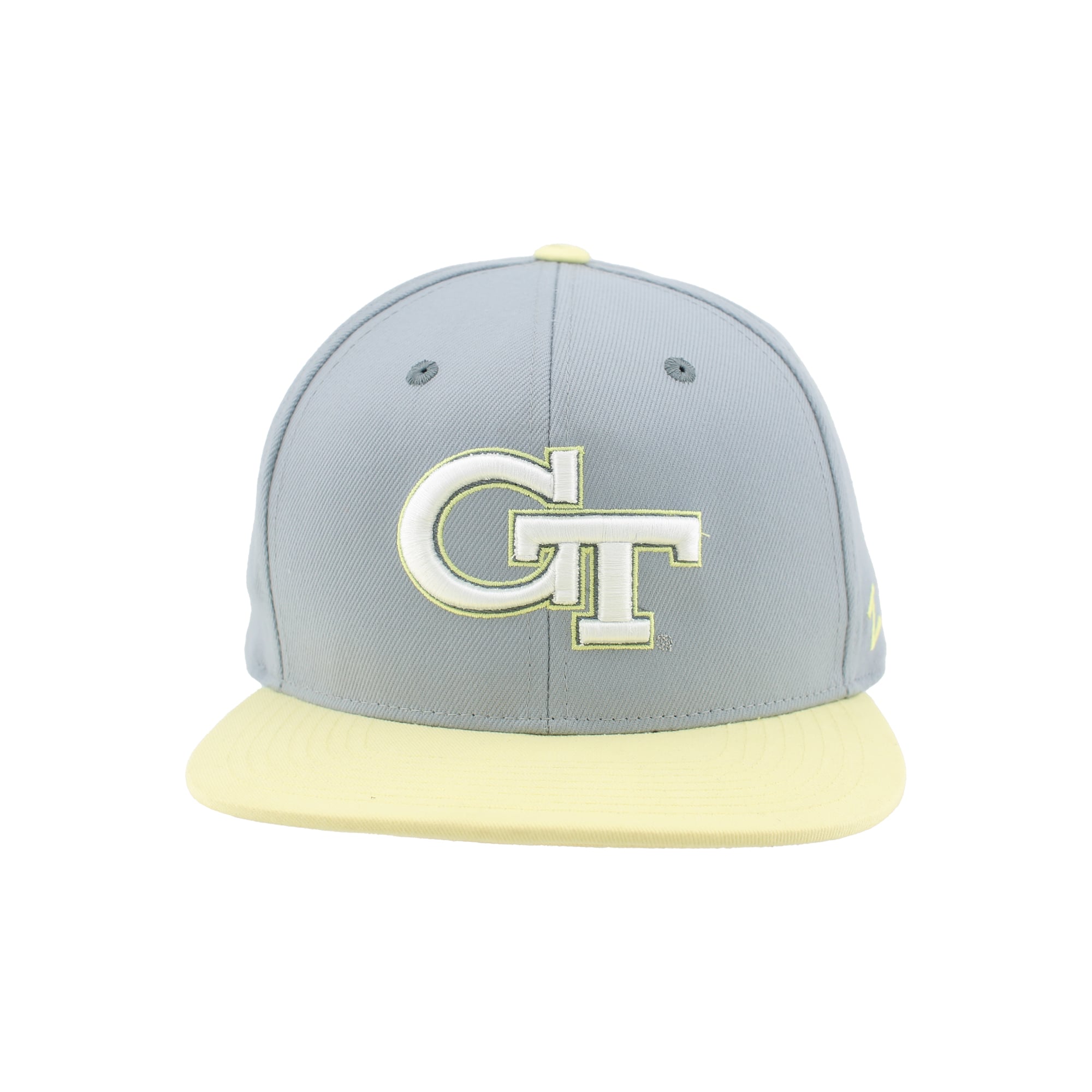 Casquette unisexe Zephyr Gray Georgia Tech Yellow Jackets pastel