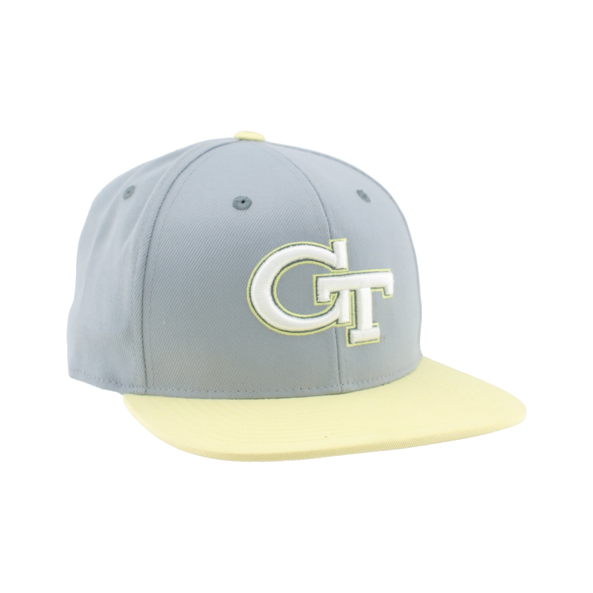 Casquette unisexe Zephyr Gray Georgia Tech Yellow Jackets pastel