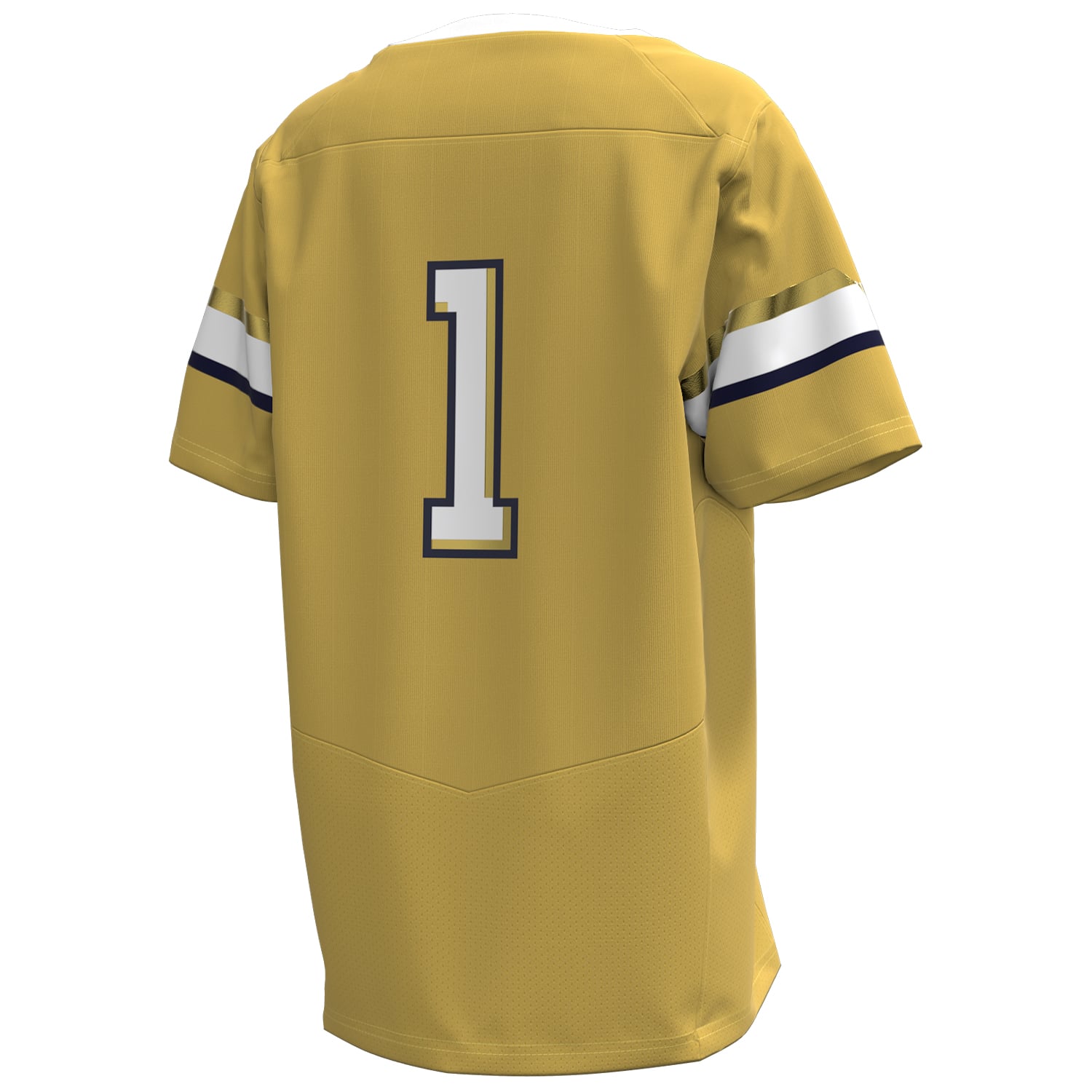 Youth Under Armour #1 Gold Georgia Tech Yellow Jackets Replica Football Jersey