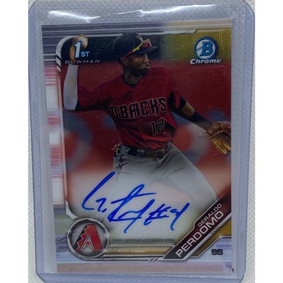 Geraldo Perdomo Memorabilia, Autographed Geraldo Perdomo 