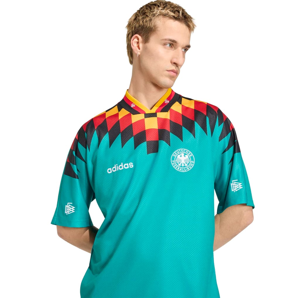 Germany National Team adidas 1994 Away Jersey - Green