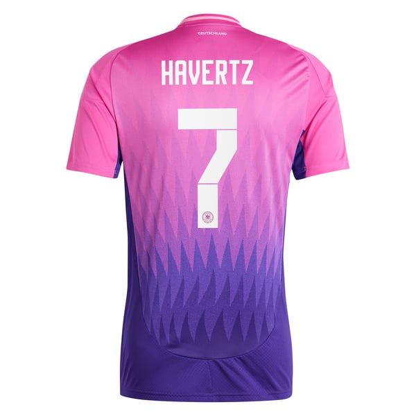 ドイツ代表 24 アウェイユニフォームHavertz 7 プリント
