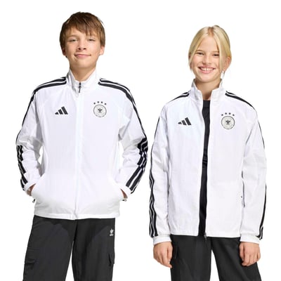 DFB adidas Home Anthem Jacket - White - Kids