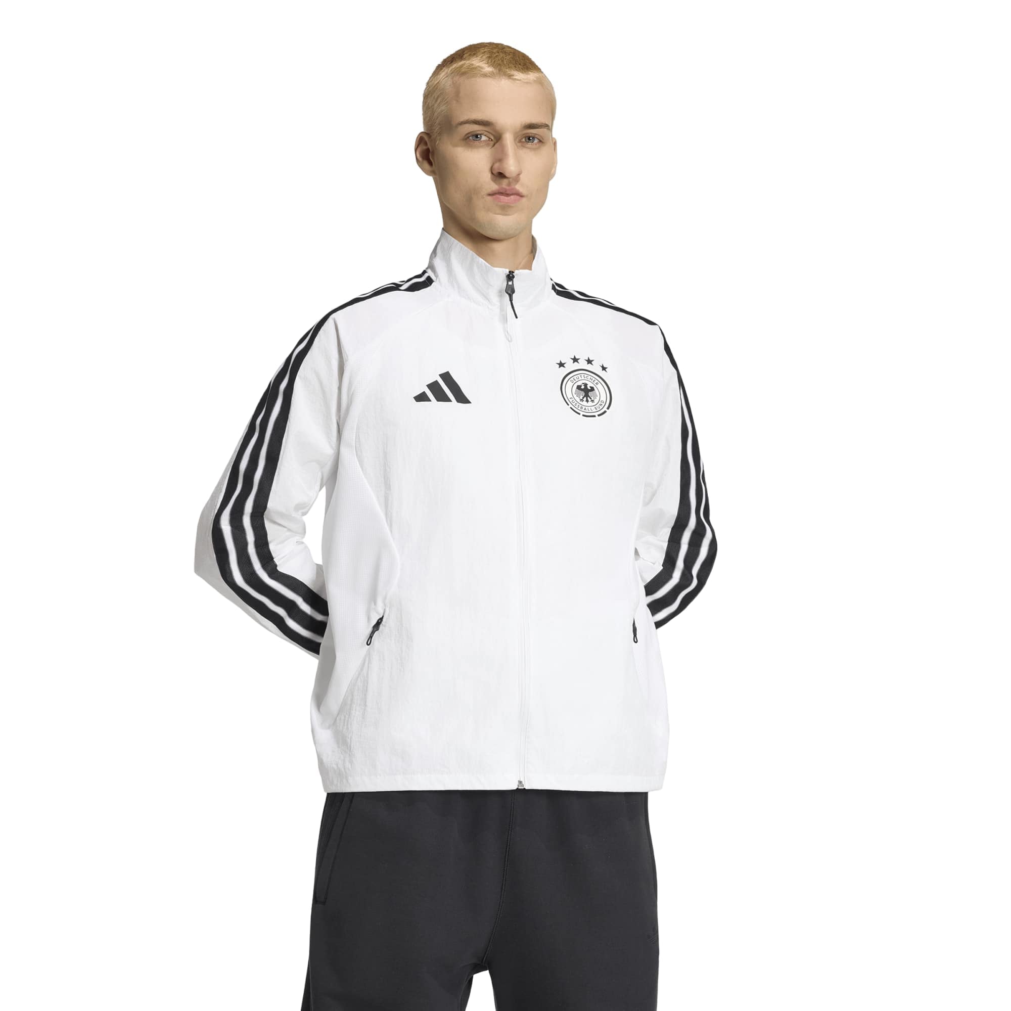 DFB アディダス ホーム アンセム ジャケット - ホワイト