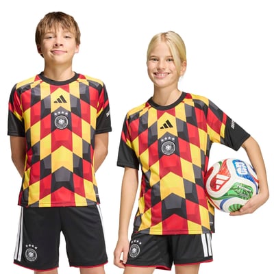 DFB adidas Home Pre Match Top - Black - Kids