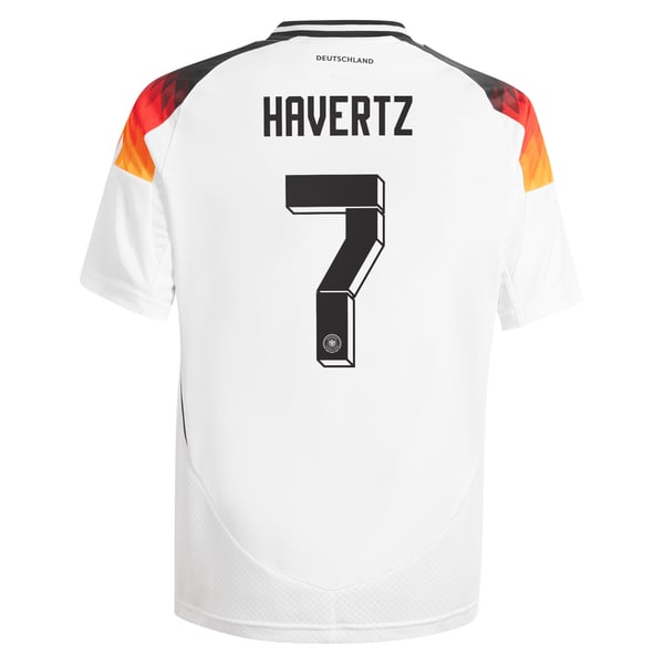 ドイツ代表 24 ホームユニフォームHavertz 7 プリント