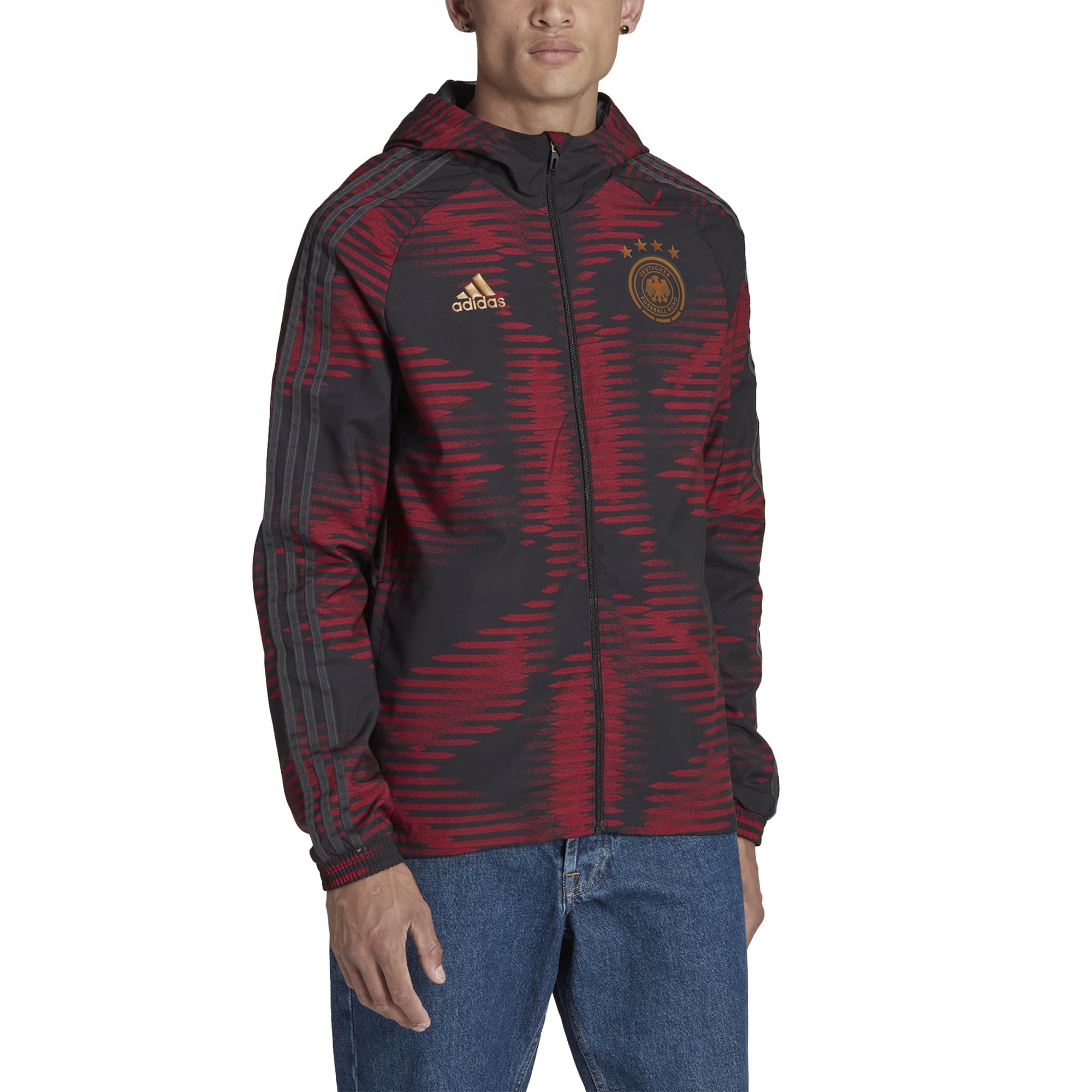 Germany DNA Windbreaker Jacket - Black