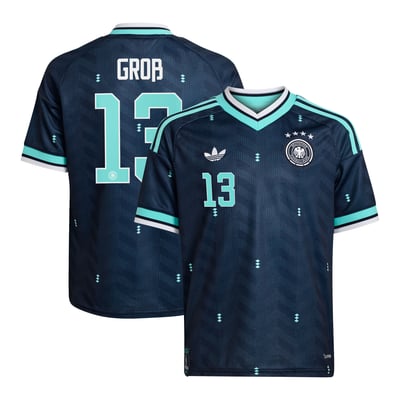 Germany National Team adidas Away Shirt 2026 - Kids with Groß 13 printing