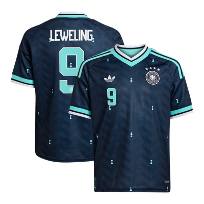Germany National Team adidas Away Shirt 2026 - Kids with Leweling 9 printing