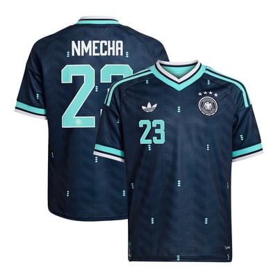 Germany National Team adidas Away Shirt 2026 - Kids with Nmecha 23 printing