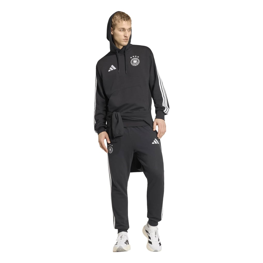 ドイツ代表 adidas DNA フリース パーカー - ブラック
