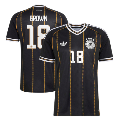 Germany National Team adidas Third Shirt 2026 with Brown 18 printing