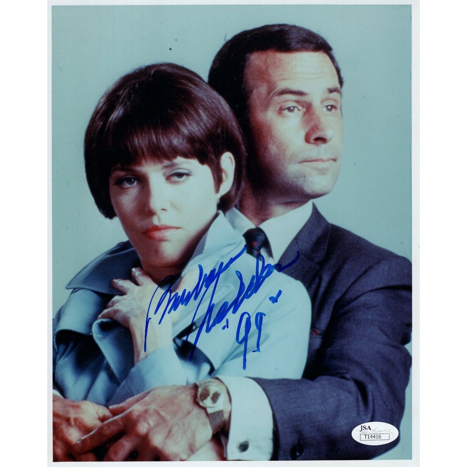 Feldon Ranges Barbara Feldon And Don Adams