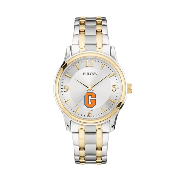 Bulova Silver/Gold Gettysburg Bullets Classic Two-Tone Round  display picture 1