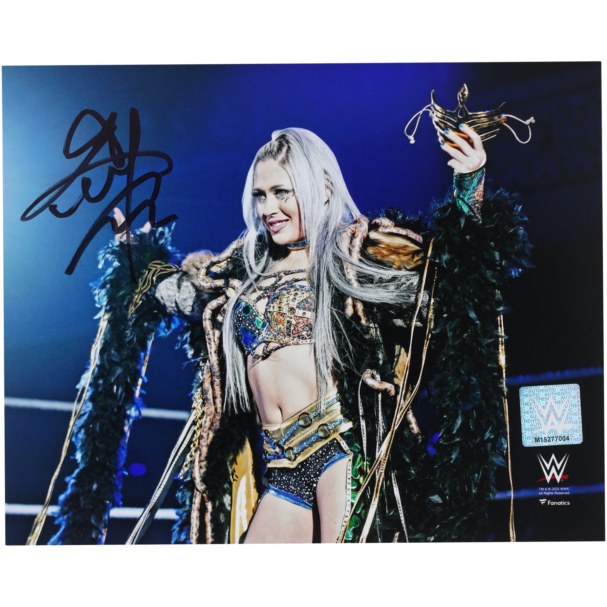 Giulia WWE Autographed 8
