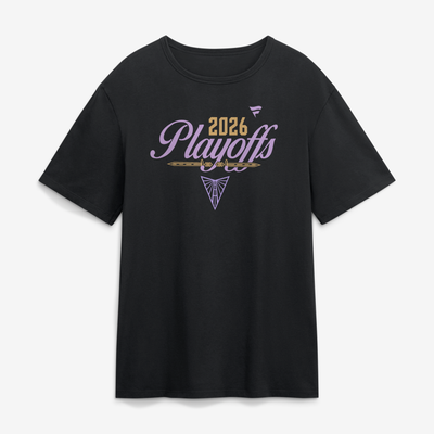 Golden State Valkyries 2026 WNBA Playoffs T-Shirt - Black
