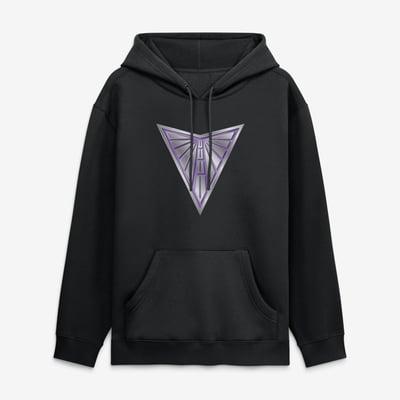 Golden State Valkyries  Metallic Mascot Hoodie - Black