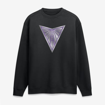 Golden State Valkyries  Metallic Mascot Sweatshirt - Black