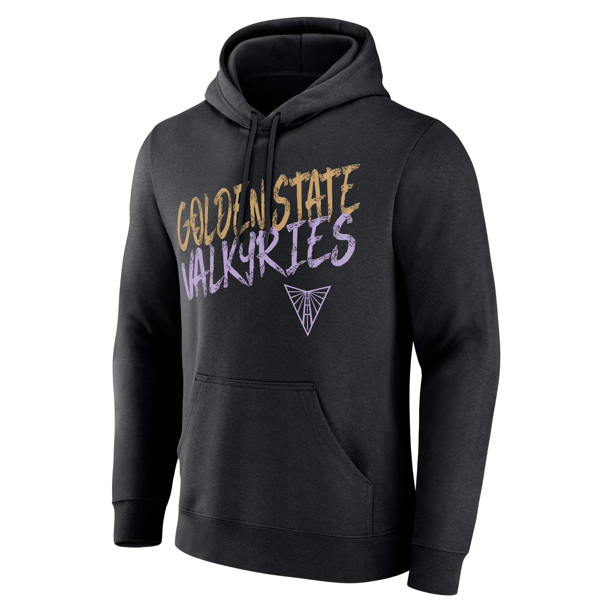 Sweat à capuche Eclipse Black Golden State Valkyries Hustle pour homme, personnalisé avec nom et numéro.