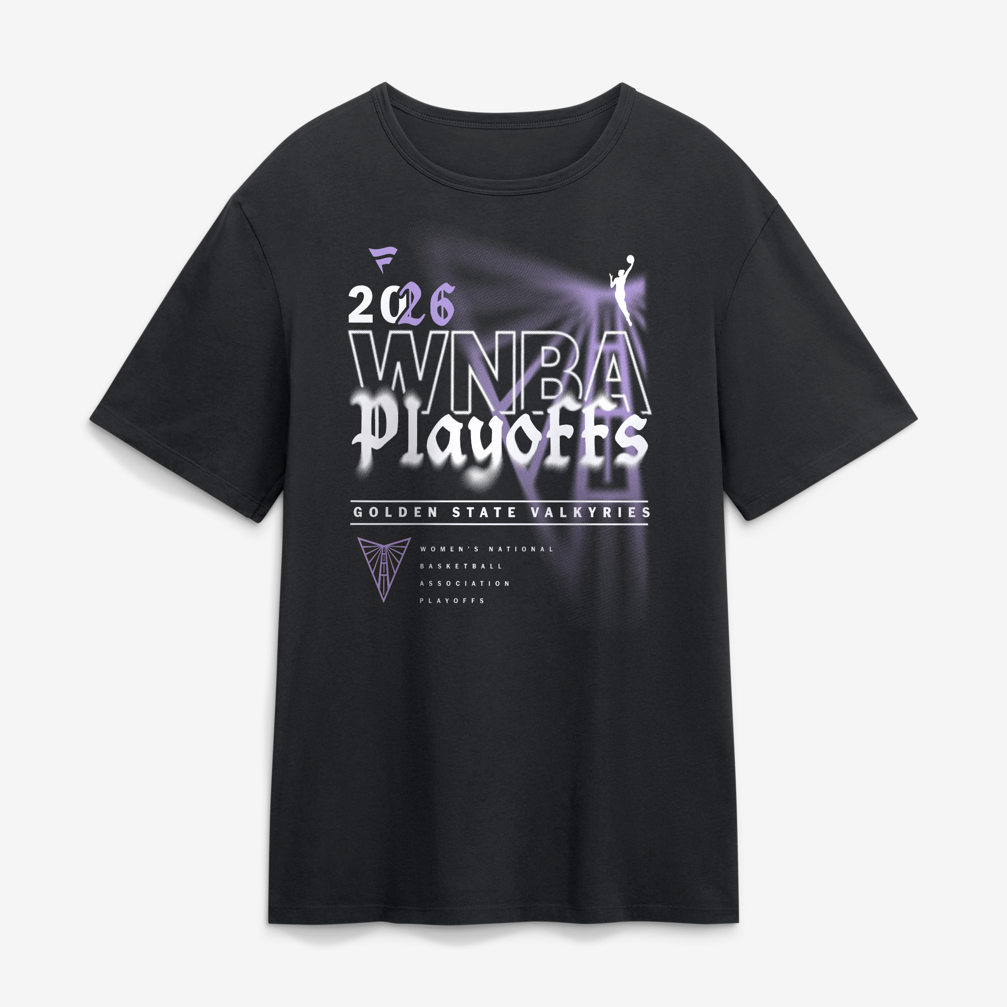 T-shirt Fanatics Black Golden State Valkyries Playoffs WNBA 2026 pour homme