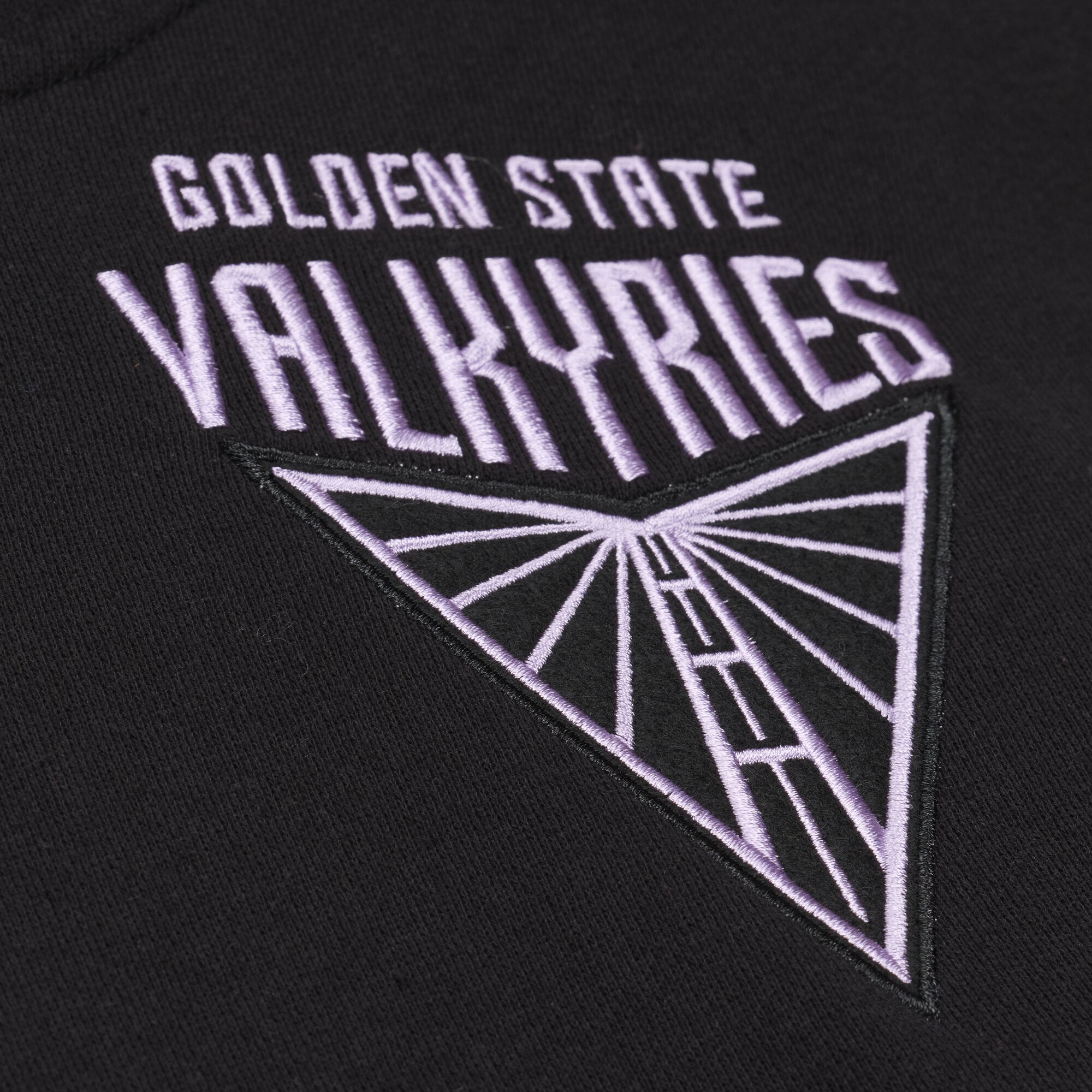 Men's Mitchell & Ness  Black Golden State Valkyries Fleece Hoodie