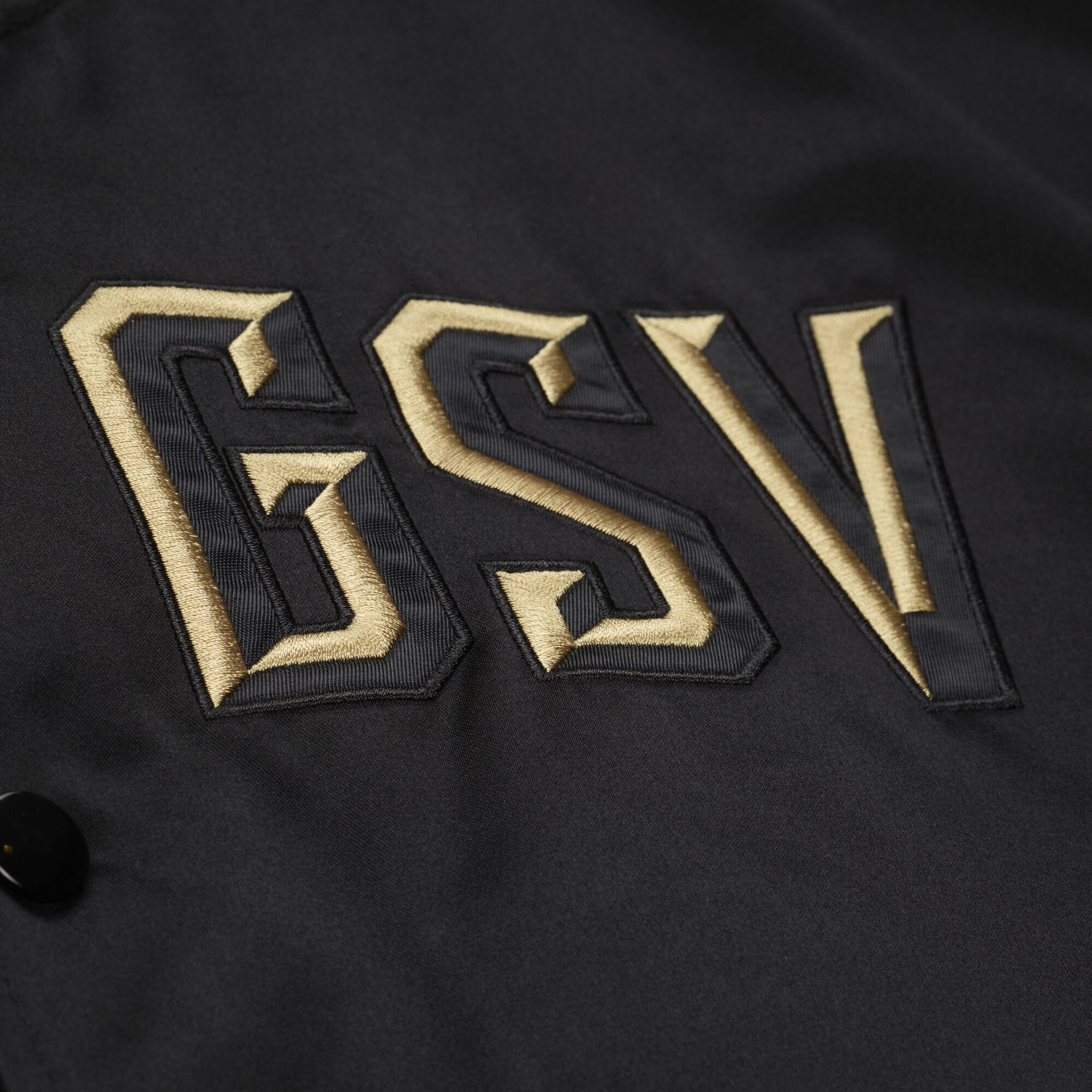 Men's Mitchell & Ness Black Golden State Valkyries Lightweight Satin Jacket
